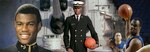 David Robinson's teammates nicknamed him "The Admiral" because after graduating from the U.S. Naval Academy, where he majored in mathematics, he served in the Navy from 1983 to 1987.