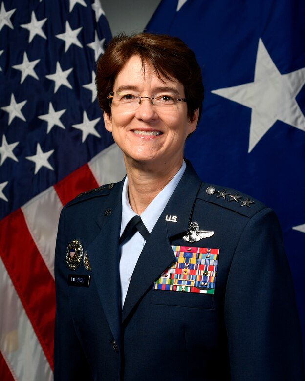 Lt. Gen. Jacqueline D. Van Ovost, Air Mobility Command deputy commander, has been nominated to serve as the next Air Mobility Command commander, June 5, 2020. (U.S. Air Force courtesy photo)