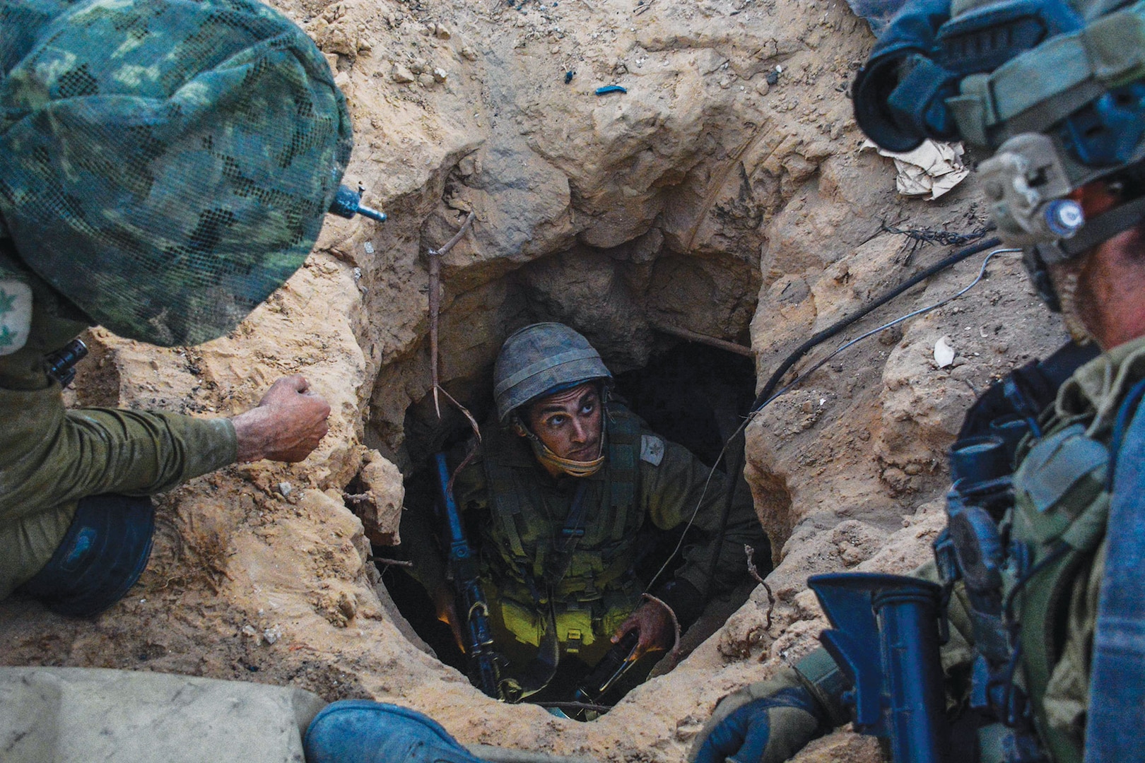 The IDF’s paratroopers brigade operate within the Gaza Strip to find and disable Hamas’ network terror tunnels and eliminate their threat to Israeli civilians. (Israel Defense Forces, 20 July 2014)