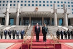 Defense Secretary James N. Mattis meets with China's Defense Minister Gen. Wei Fenghe at the People's Liberation Army's Bayi Building in Beijing, June 28, 2018. (DoD photo by Army Sgt. Amber I. Smith)