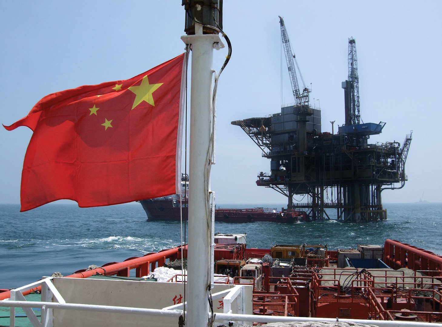 China has provoked its neighbors by deep-sea oil drilling in disupted waters. (Rob Ellis)