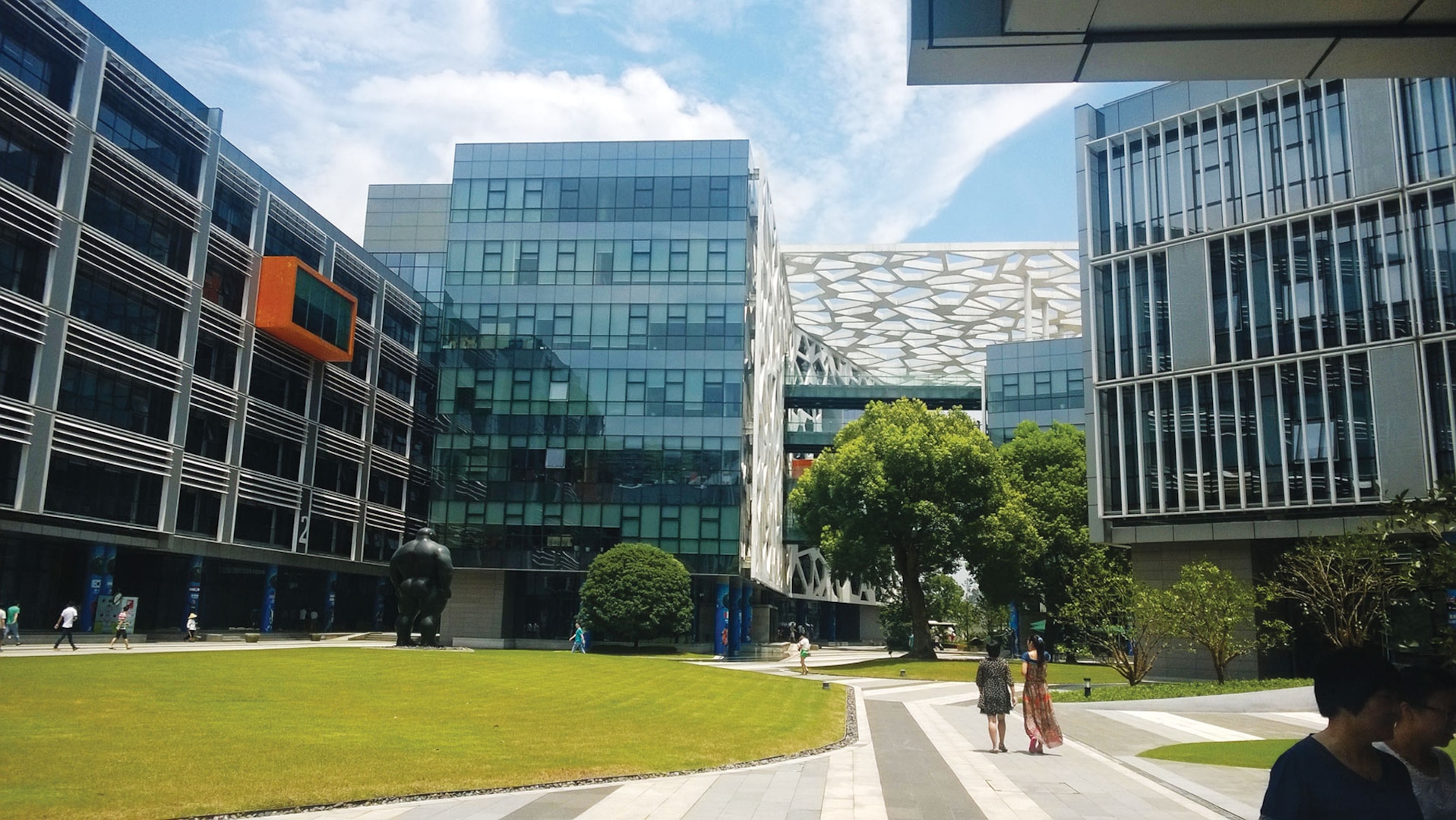 Headquarters for Alibaba Group in Hangzhou (Danielinblue, designed by HASSELL (architects))