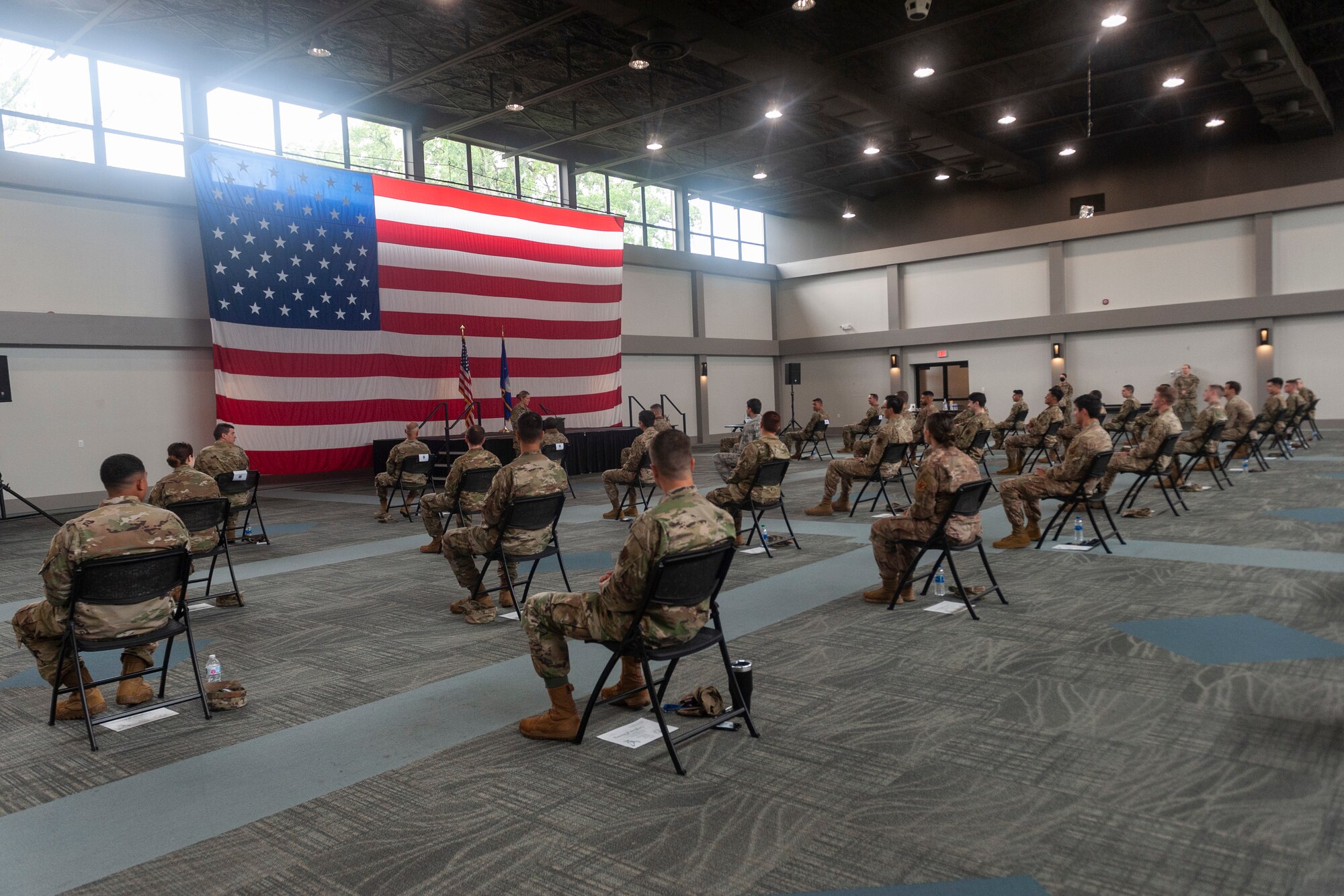 Photo of graduates sitting