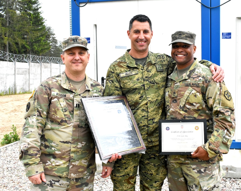 Army Reserve unit improves quality of life for NATO troops