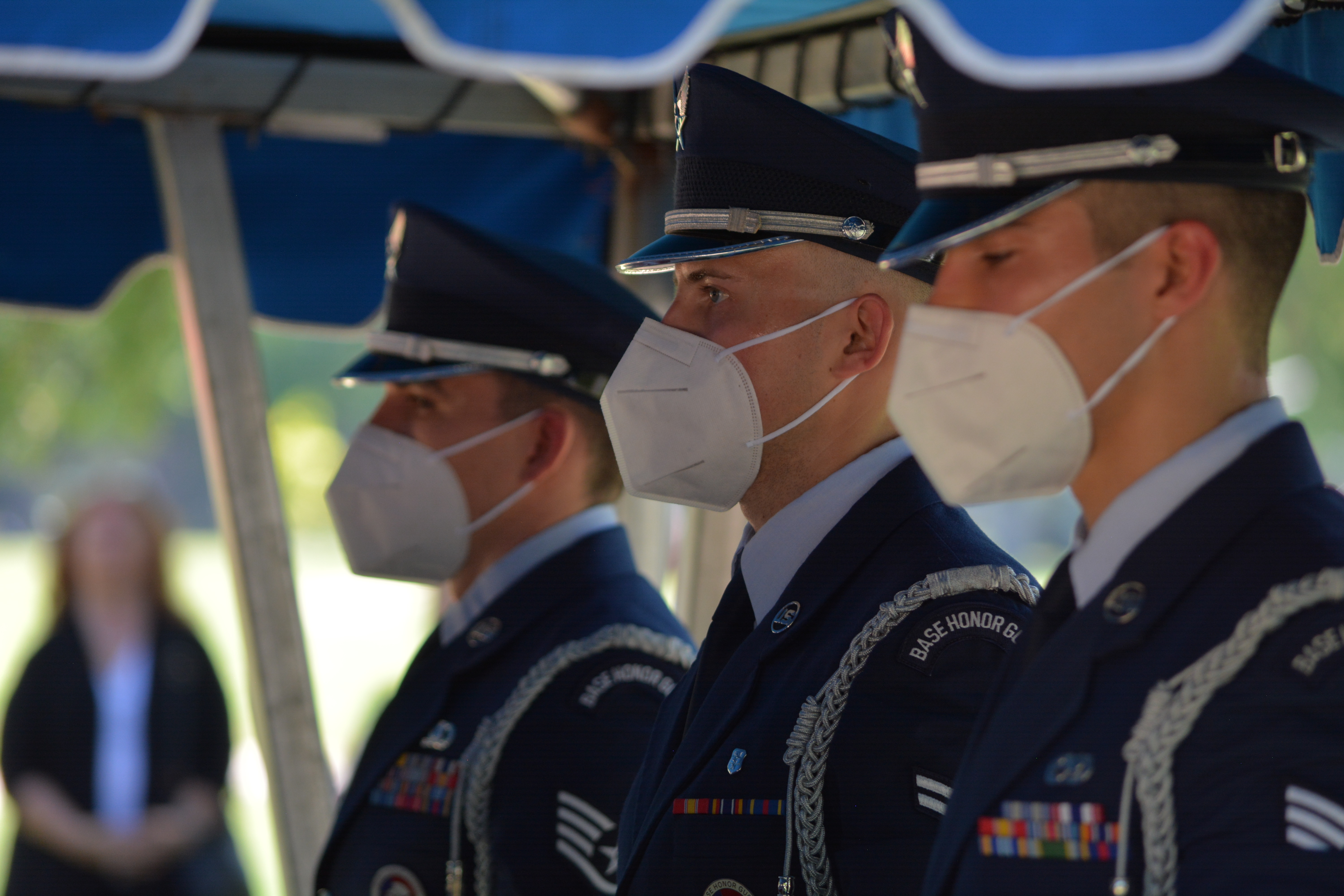 Dyess Honor Guard honors retired Col. Sam Johnson