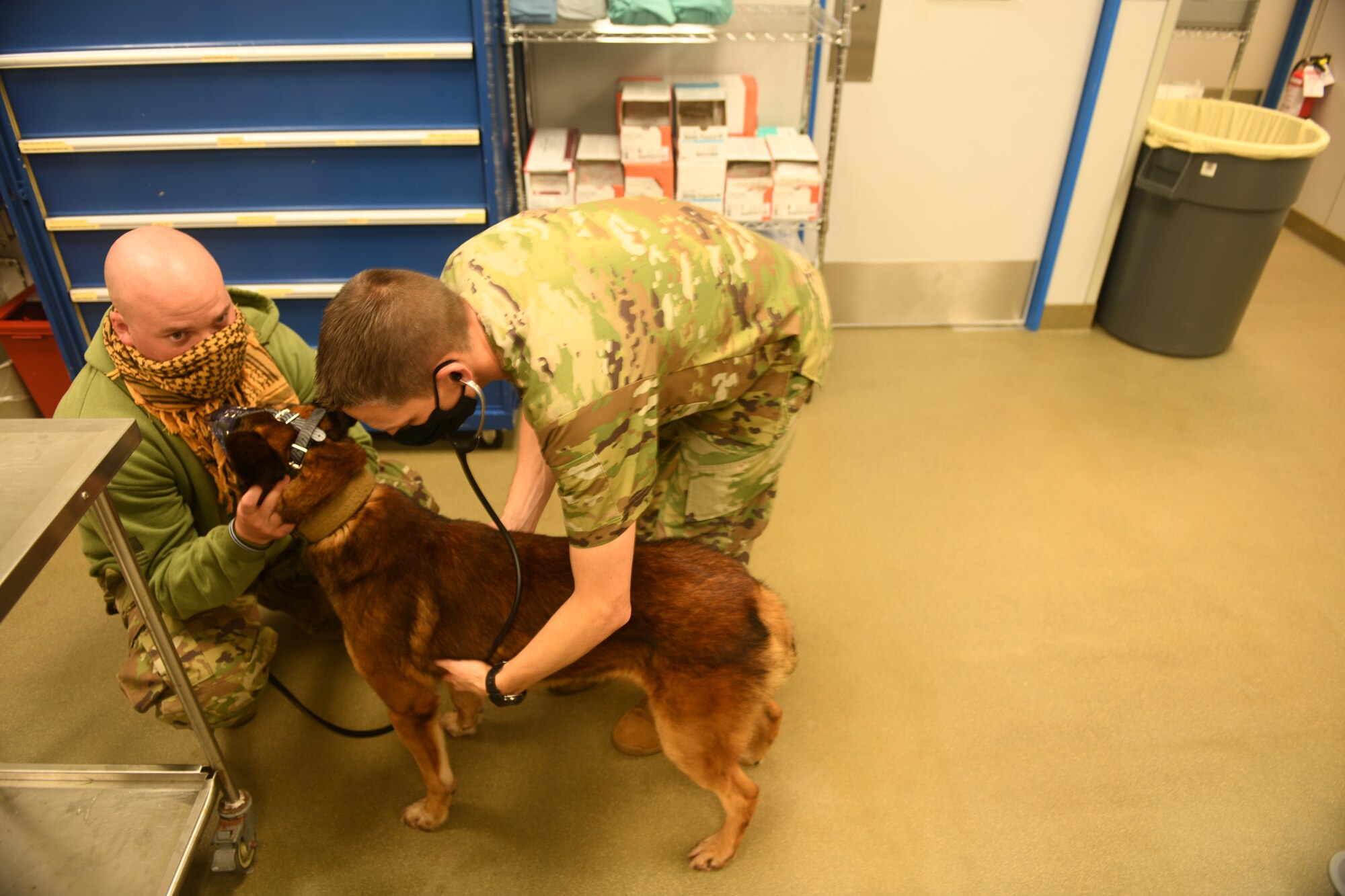 MWD receives an exam.