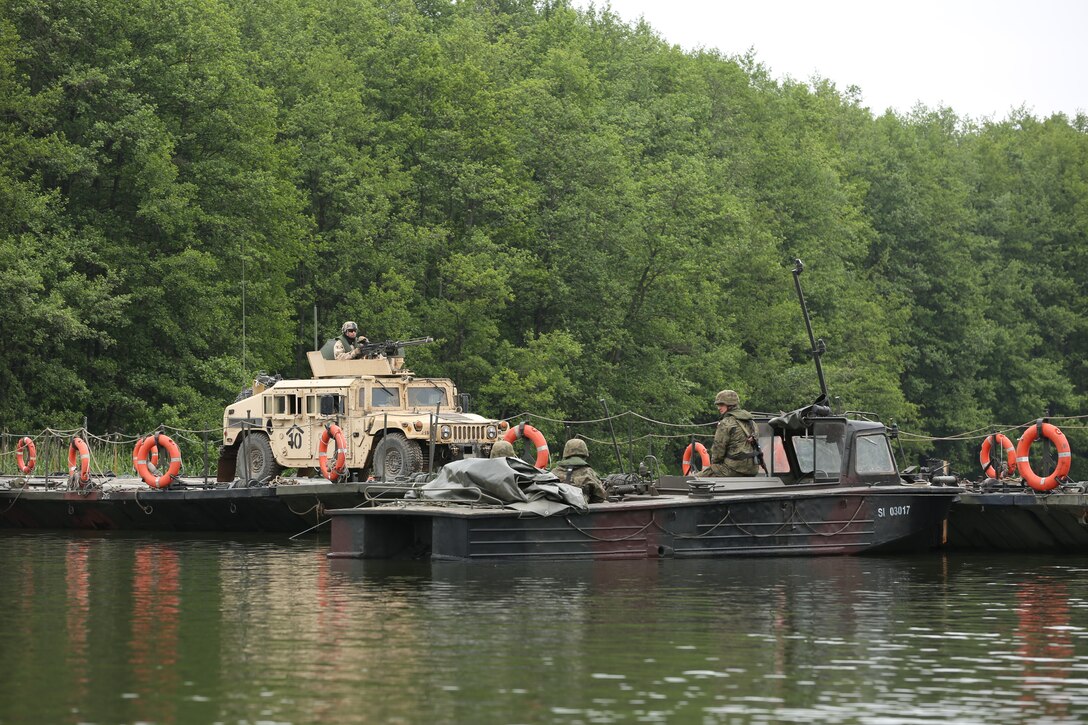 Defender Europe 20 Plus - River Crossing