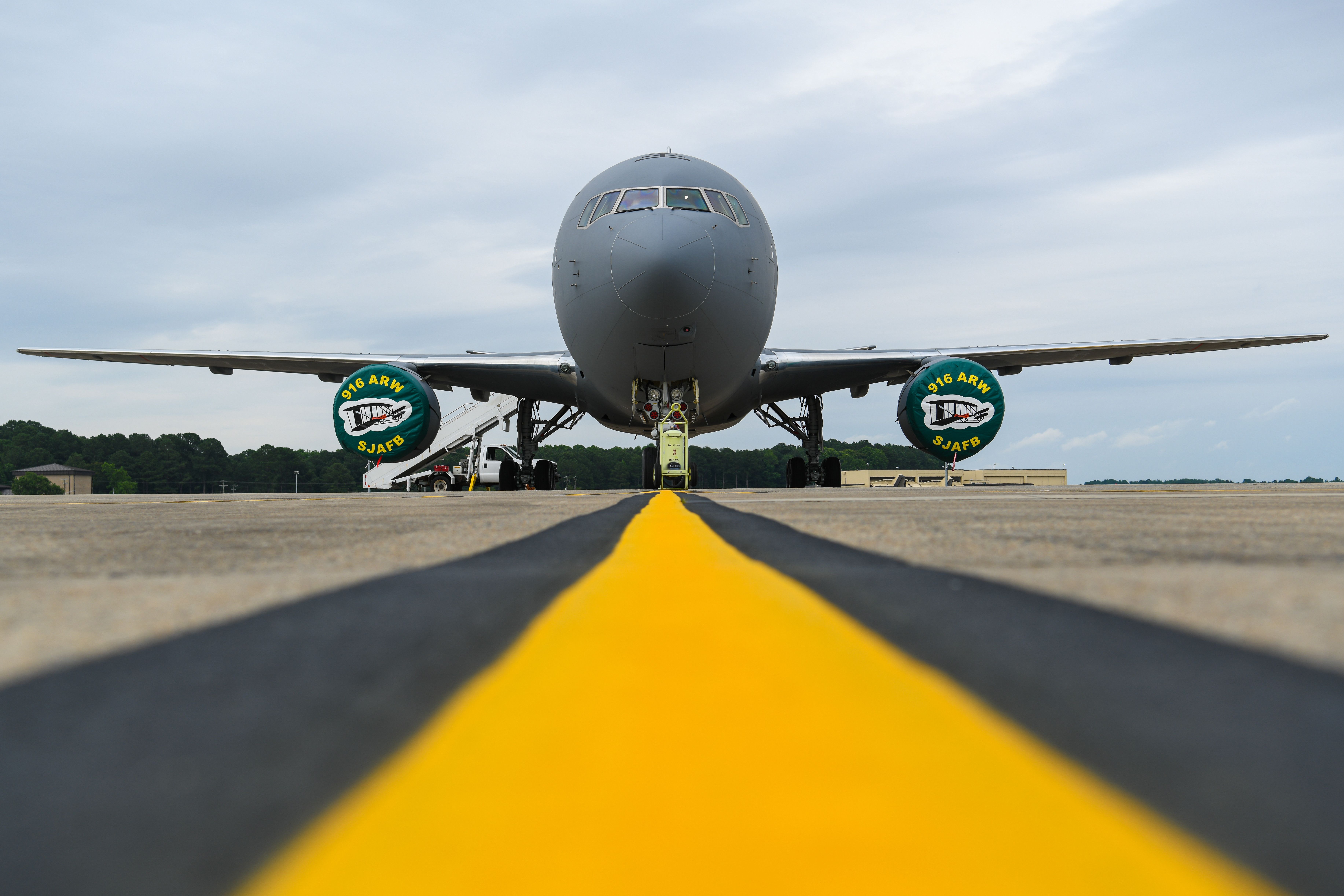 Pegasus Lands North Carolina: 916th Air Refueling Wing receives its first KC-46 > Citizen Airman Magazine > Display