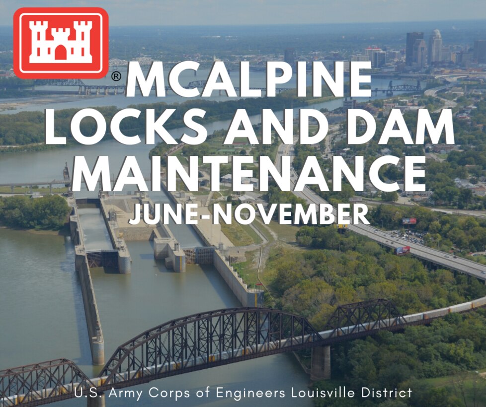 McAlpine Locks and Dam Maintenance