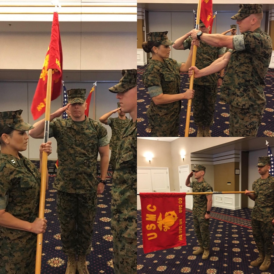 H&S Battalion Service Company Change of Command