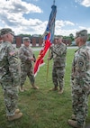 The West Virginia National Guard’s 111th Engineer Brigade, 1092nd Engineer Battalion change of command ceremony was held in Parkersburg, Friday, June 12, 2020, with Lt. Col. Brent A. Schultz assuming command from Lt. Col. Robert J. Kincaid. The ceremony was held outdoors with family and friends in attendance, with Brig. Gen. Russell Crane, Assistant Adjutant General, and Col. Murray E. Holt, Brigade Commander of the 111th Engineer Brigade presiding. (U.S. Army National Guard photo by Edwin L. Wriston)