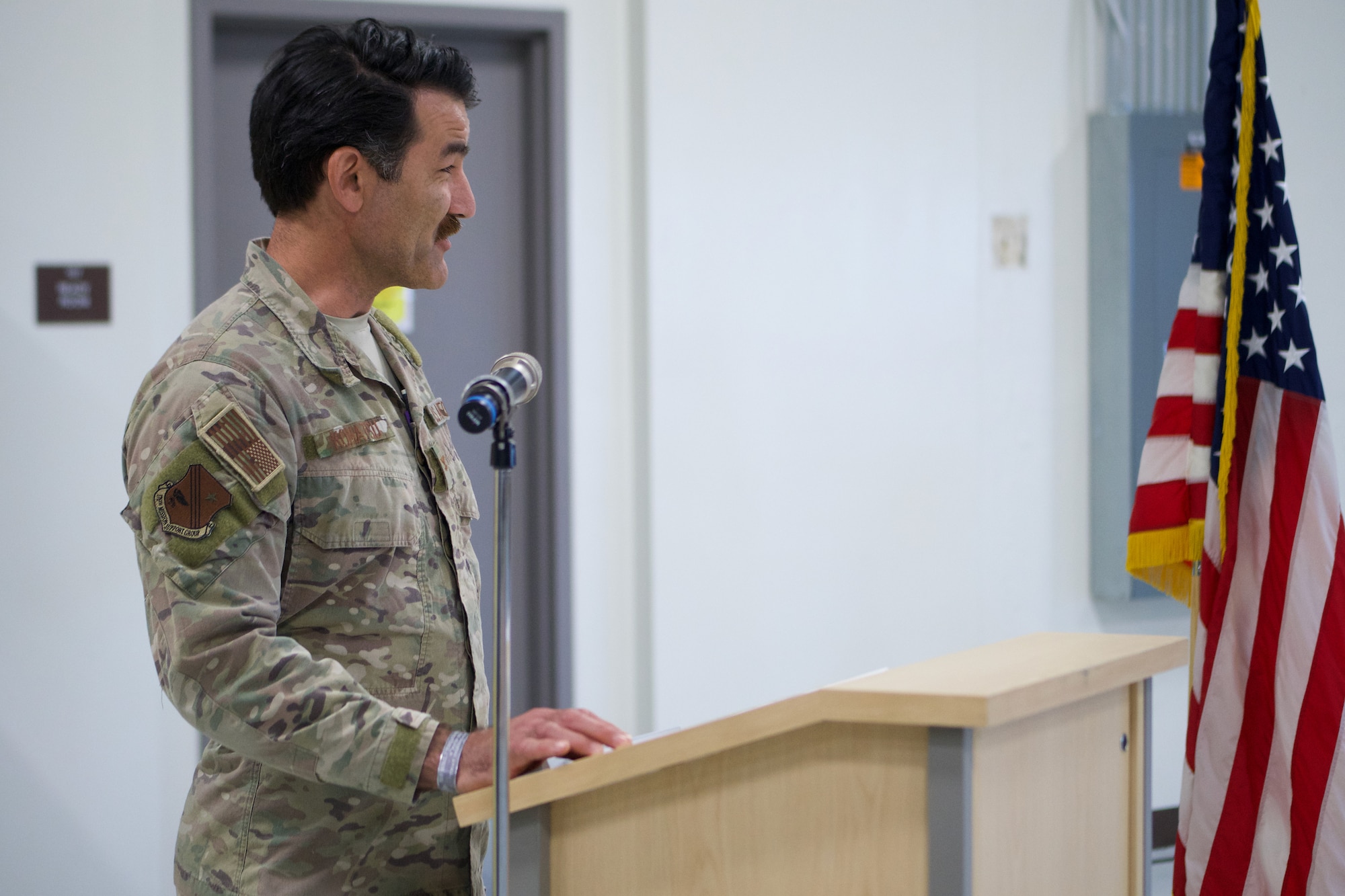 Col. Matthew Komatsu succeeds Col. Keolani Bailey as 176th Mission Support Group commander