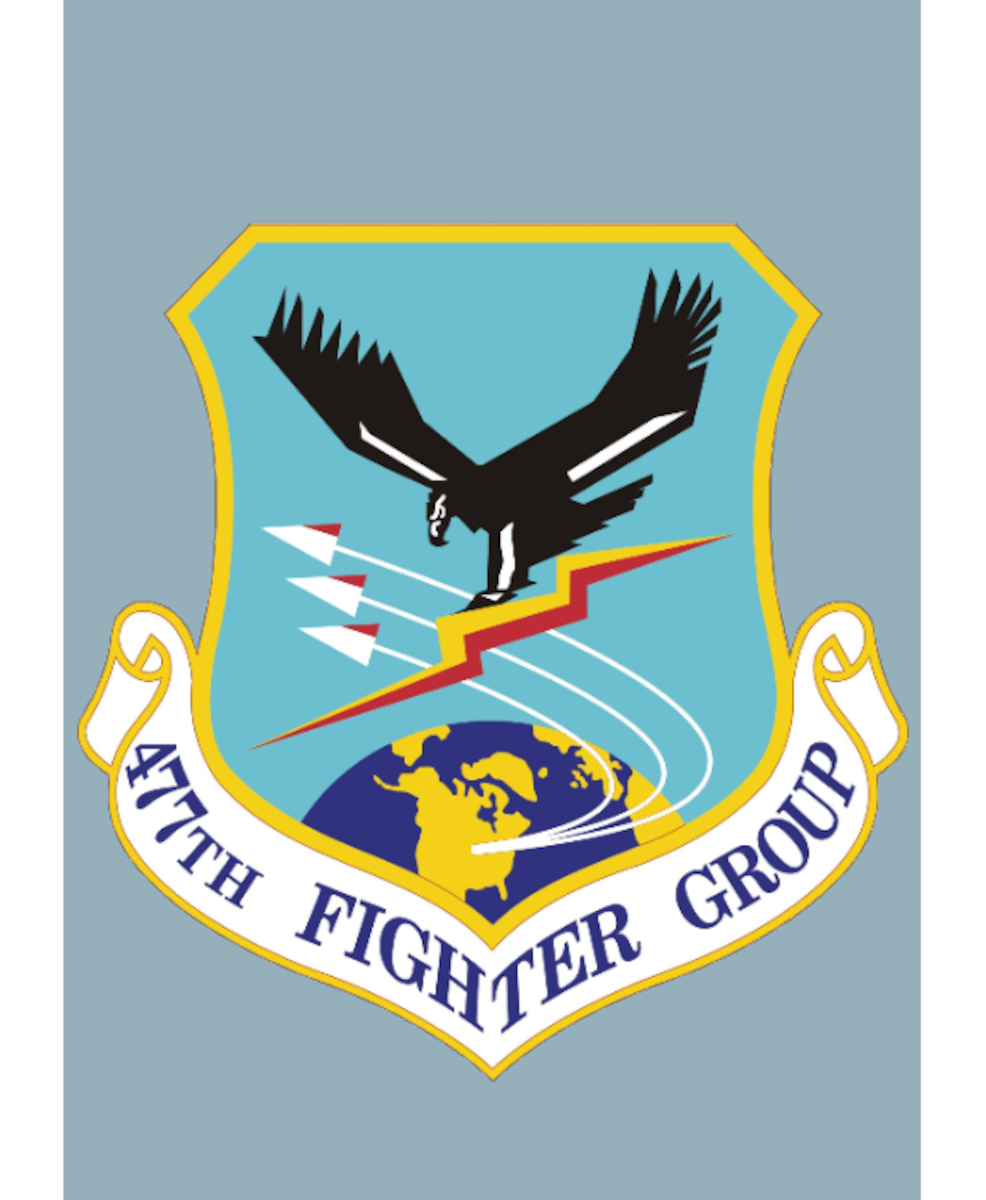 477th Fighter Group crest.