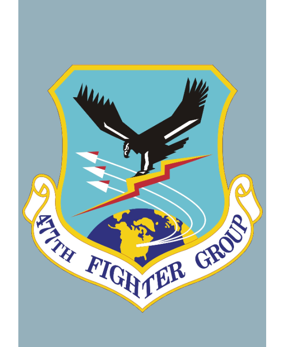 477th Fighter Group crest.