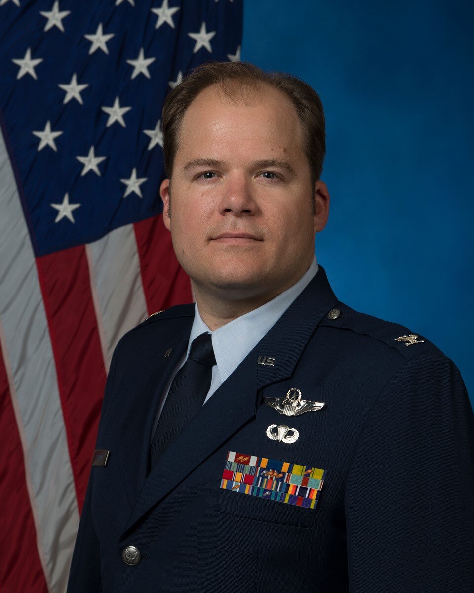 Official photo of Col.Jonathan Gration
