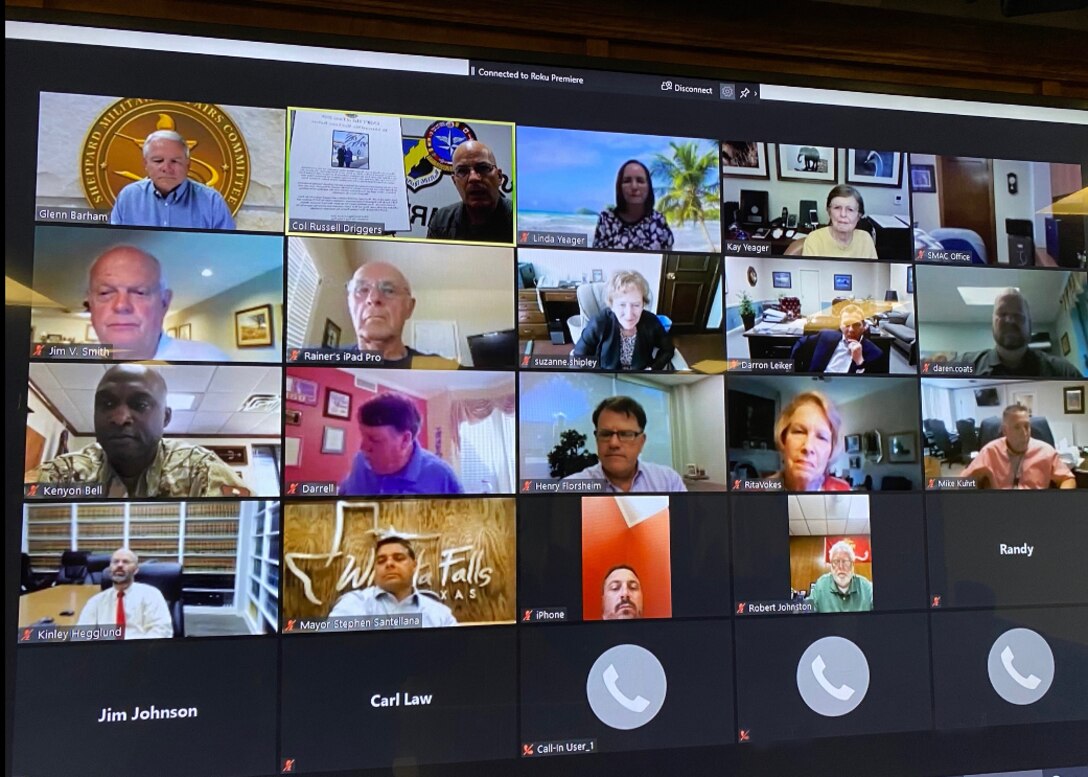 Virtual Euro-NATO Joint Jet Pilot Training Program Hall of Fame induction ceremony. (Courtesy Photo)