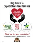 The USDA’s Feds Feed Families (FFF) campaign for 2021 began June 1 and continues through Aug. 31 for federal workers and commissary customers and employees who want to donate to food banks and pantries in their area. (Defense Commissary Agency Public Affairs graphic)