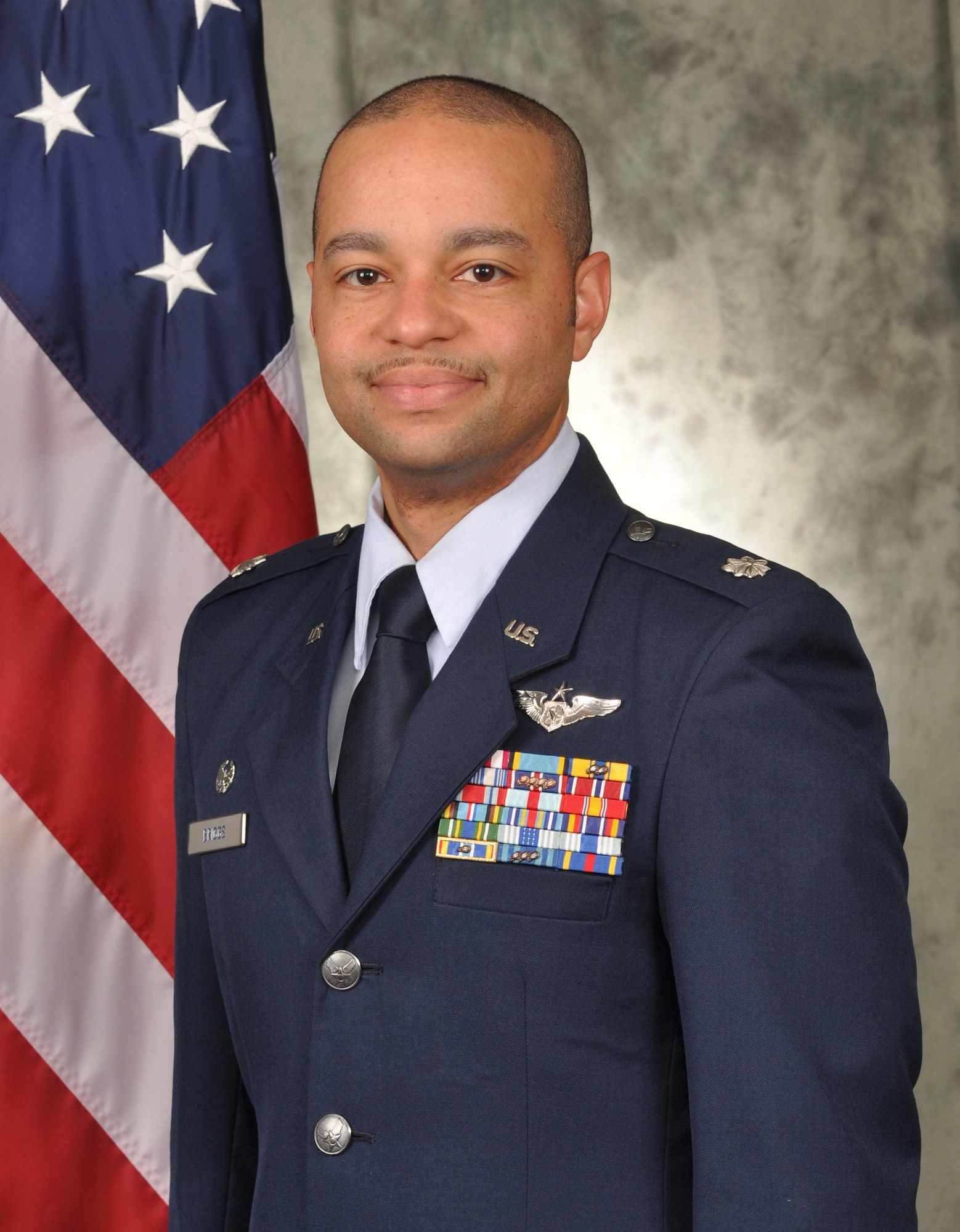 Lt. Col. Dameion Briggs, commander, Detachment 1, 605th Test and Evaluation Squadron, Tinker Air Force Base, Oklahoma