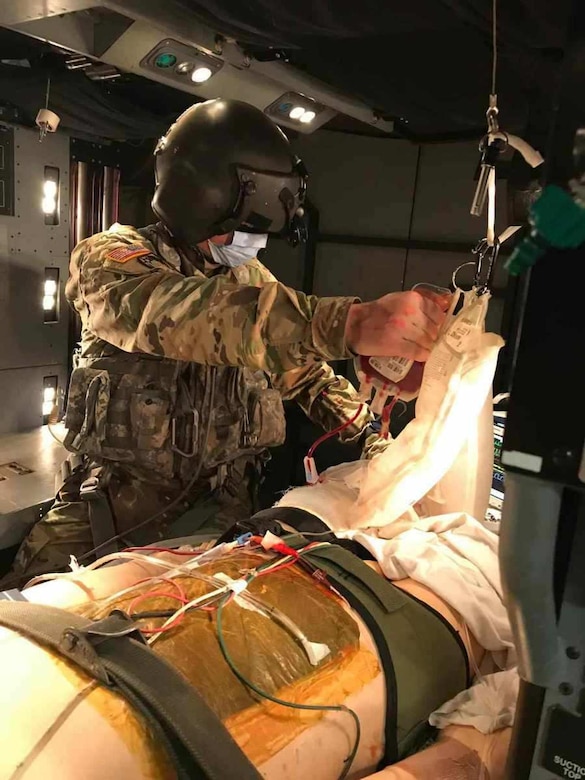 Black Hawk, black out and dunk tank: 2 Army Reserve Soldiers complete flight nurse training