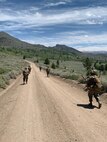 On June 11, 2020, Marines & Sailors from Headquarters Company, 5th Marine Regiment; 3d Battalion, 5th Marine Regiment; and 3d Marine Air Wing conducted an air assault from Marine Corps Air Station Camp Pendleton to the Marine Corps Mountain Warfare Training Center in Bridgeport, California as part of Mountain Exercise 5-20.