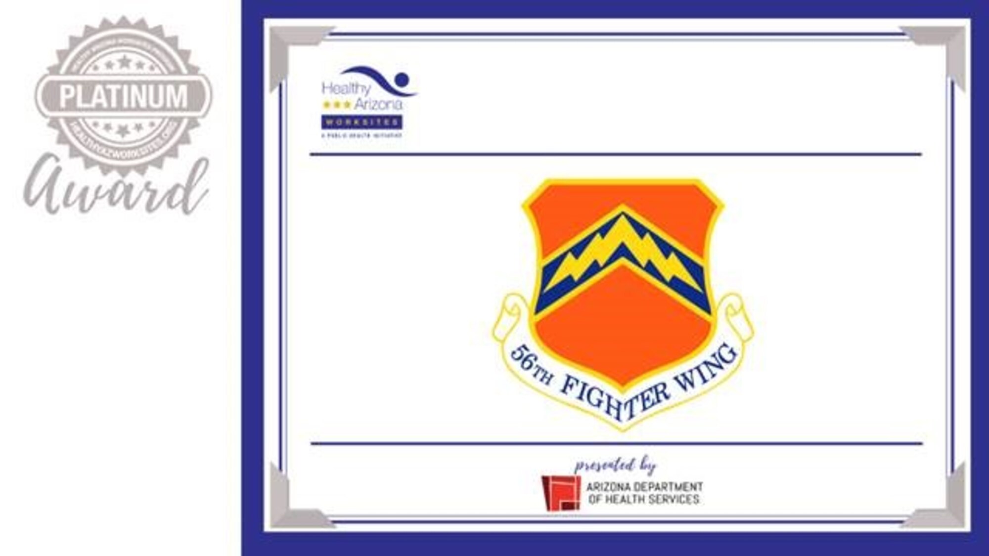 Luke reinforces healthy worksite, earns platinum award