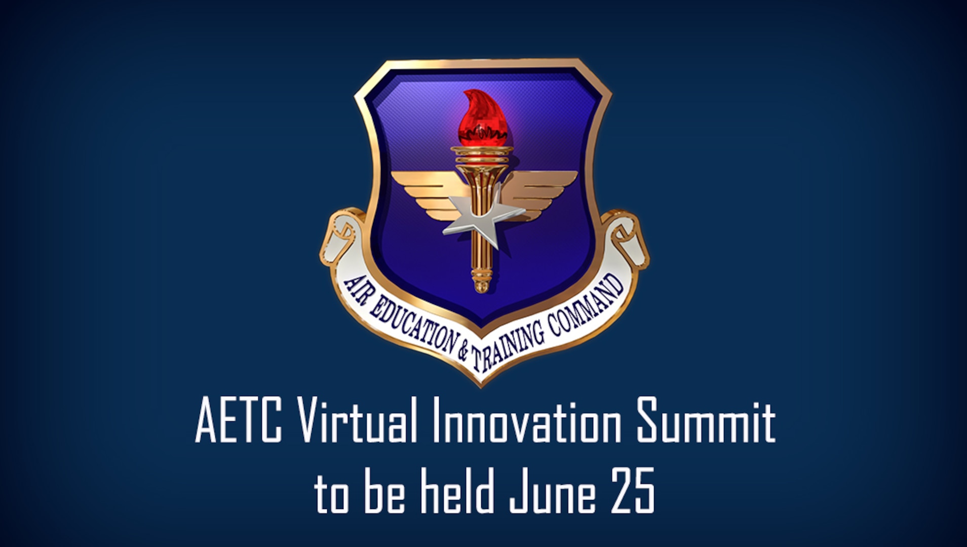 Event graphic for AETC Innovation Summit June 25