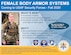 Air Force awards contract for improved Female Body Armor