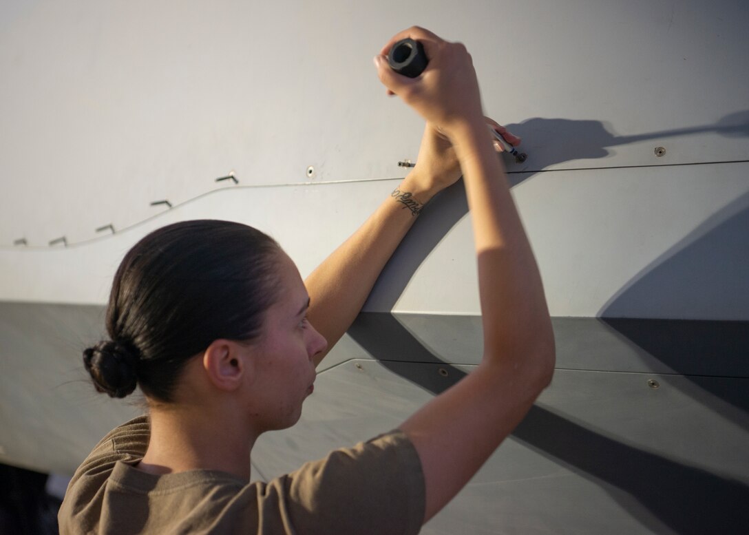 386th EAMXS Airmen maintain, launch and recover Reapers