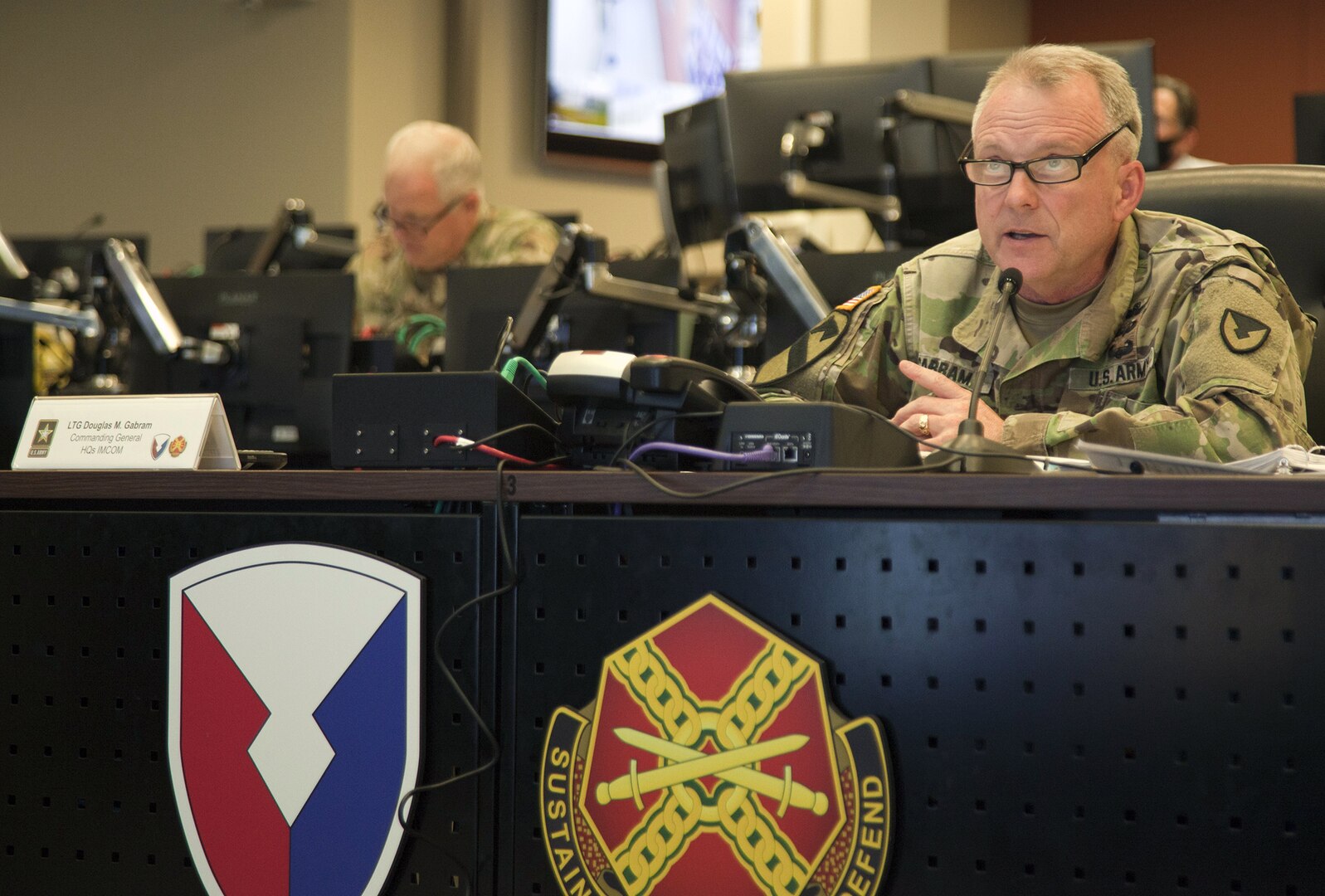 Lt. Gen. Douglas Gabram remarks.
