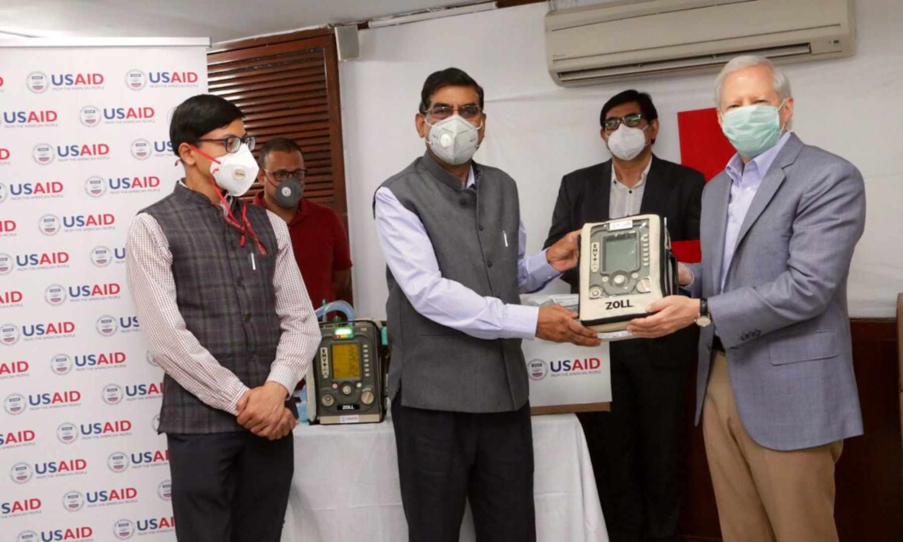 Remarks by Ambassador Kenneth I. Juster at the Ventilator Donation Press Event at Indian Red Cross Society