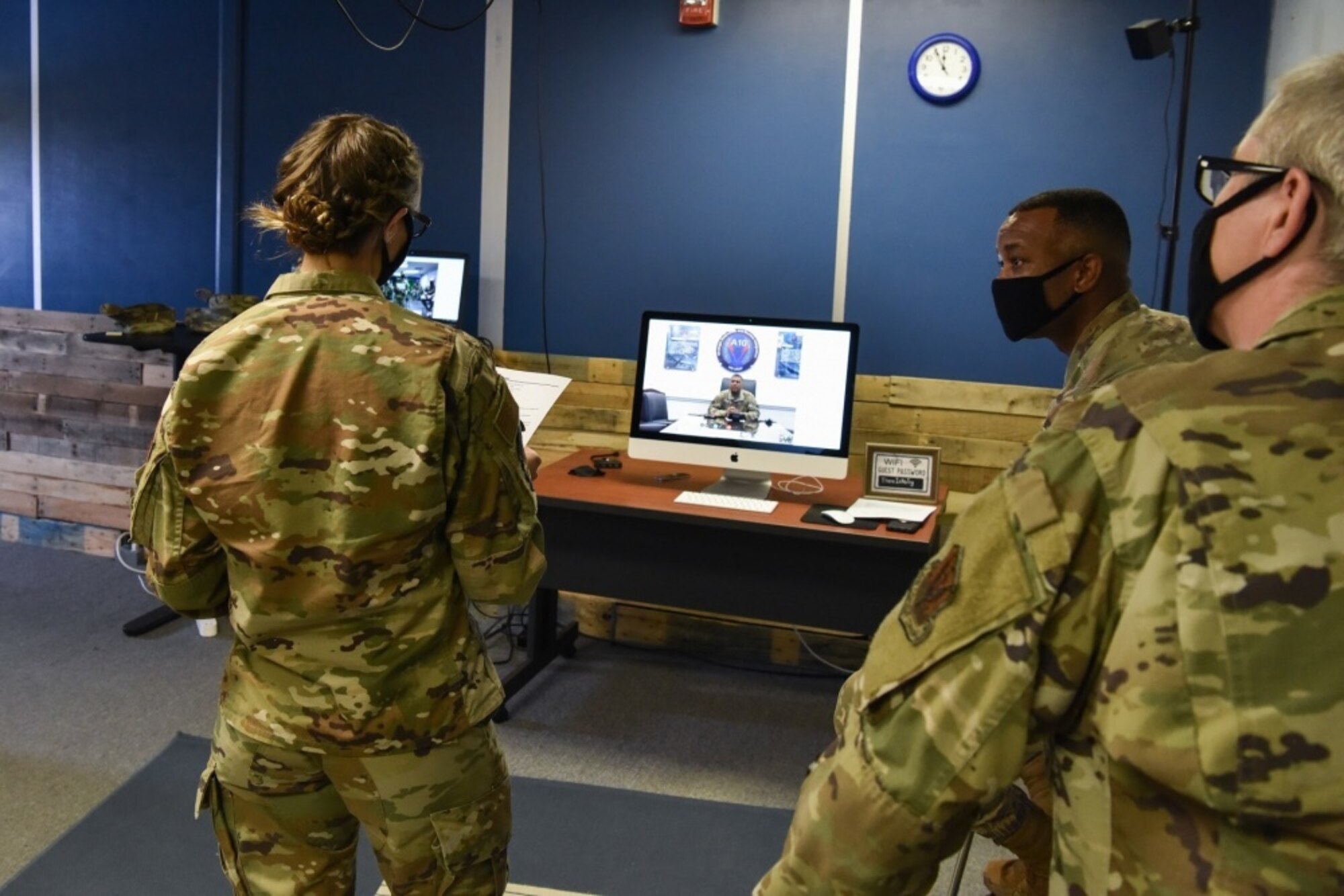 Gen Clark, 548 ISRG Airmen talk diversity, leading the fight