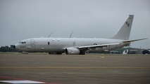 A Boeing P-8 Poseidon taxis down the runway during a PAC Weasel exercise at Misawa Air Base, Japan, June 19, 2020. Integrating different airframes into our training helps us improve on each other’s capabilities, enhancing our inter-operability. This training provides us with knowledge that would help us if there were ever a real world situation. (U.S. Air Force photo by Airman 1st Class China M. Shock)