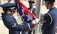 Members of the Nellis Air Force Base Color Guard raise the official Juneteenth flag. Traditionally, celebrations included what was referred to as the “scatter,” where former slaves went out and searched for displaced family members. (Courtesy Photo)