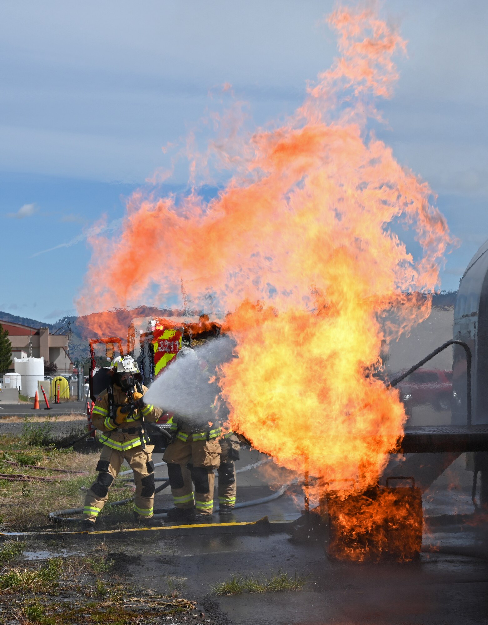 Firefighter Live-Fire Training