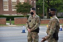 Air Force and Navy joint security operations at JBAB Arnold Gate