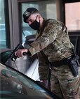 Air Force and Navy joint security operations at JBAB Arnold Gate