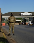 Air Force and Navy joint security operations at JBAB Arnold Gate