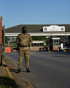 Air Force and Navy joint security operations at JBAB Arnold Gate