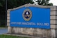 Sign at the entrance to Joint Base Anacostia-Bolling, Washington D.C., June 12, 2020. The 1,018-acre military installation is situated between the Potomac and Anacostia rivers in southeast Washington D.C. JBAB’s primary mission is to support 17,000 military and civilian members it serves in the National Capital Region.