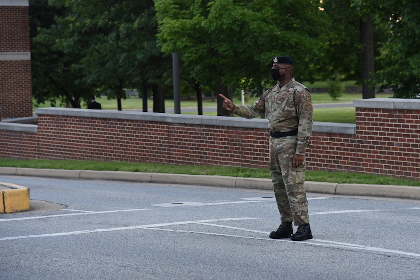 Air Force and Navy joint security operations at JBAB Arnold Gate