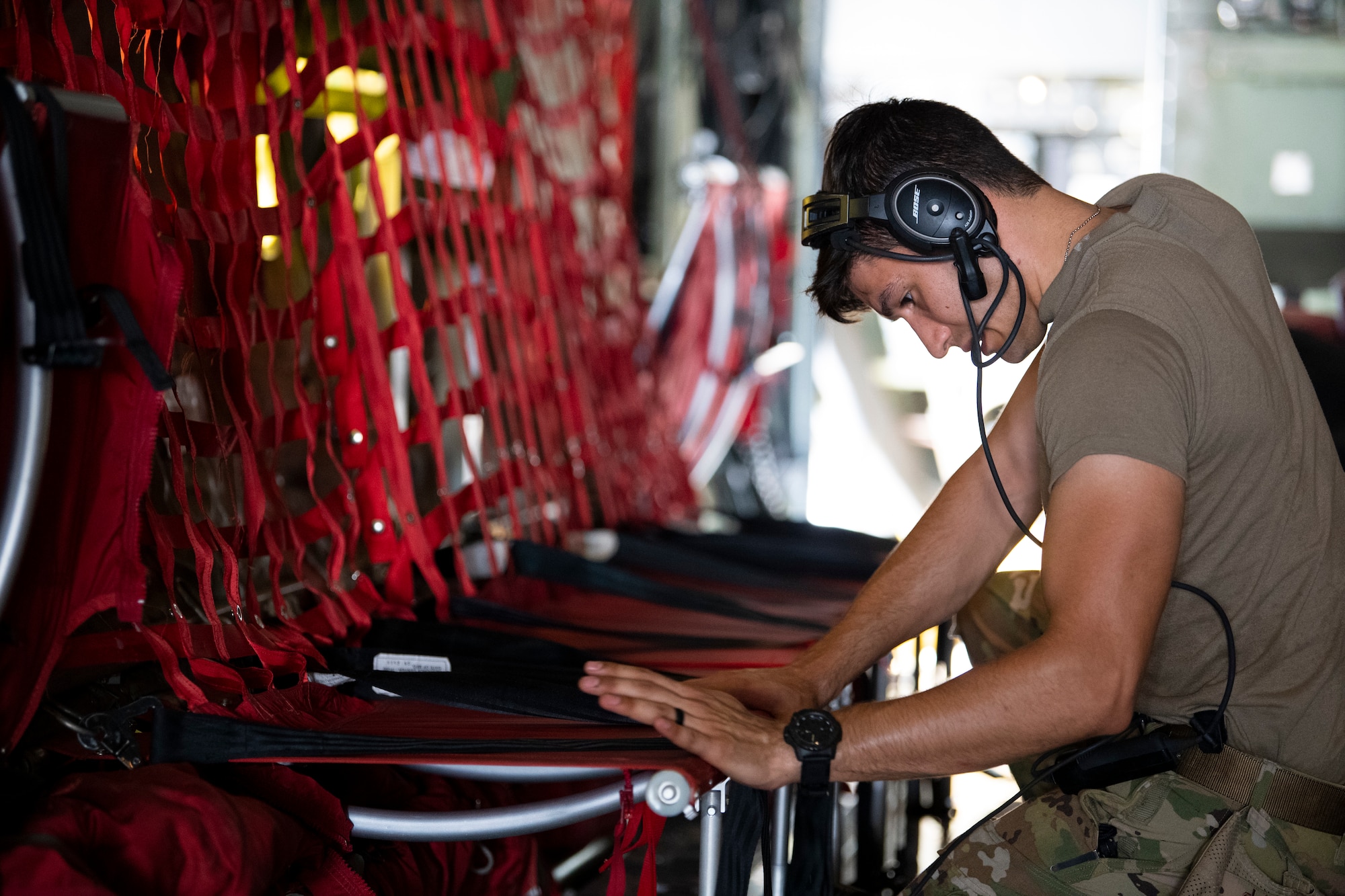 The 75th EAS provides strategic airlift capabilities across the Combined Joint Task Force - Horn of Africa area of responsibility.