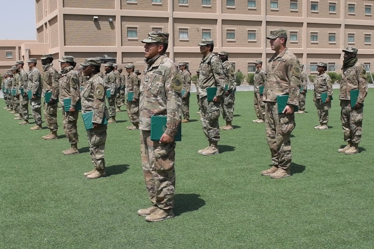 Deployed Soldiers Graduate From Basic Leaders Course > U.S. Department