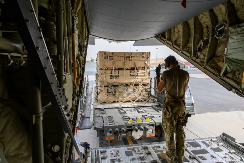 The 75th EAS provides strategic airlift capabilities across the Combined Joint Task Force - Horn of Africa area of responsibility.