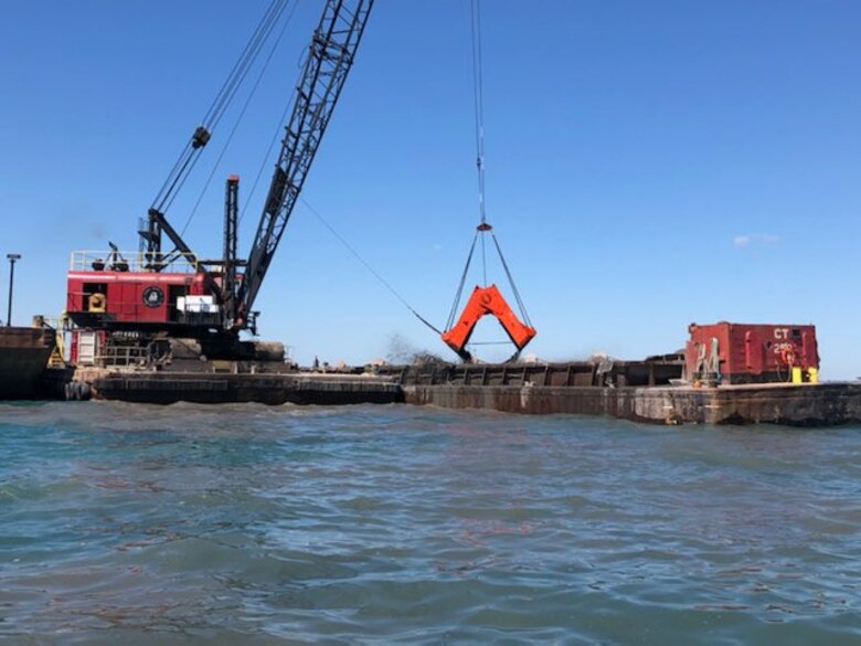Detroit River dredging
