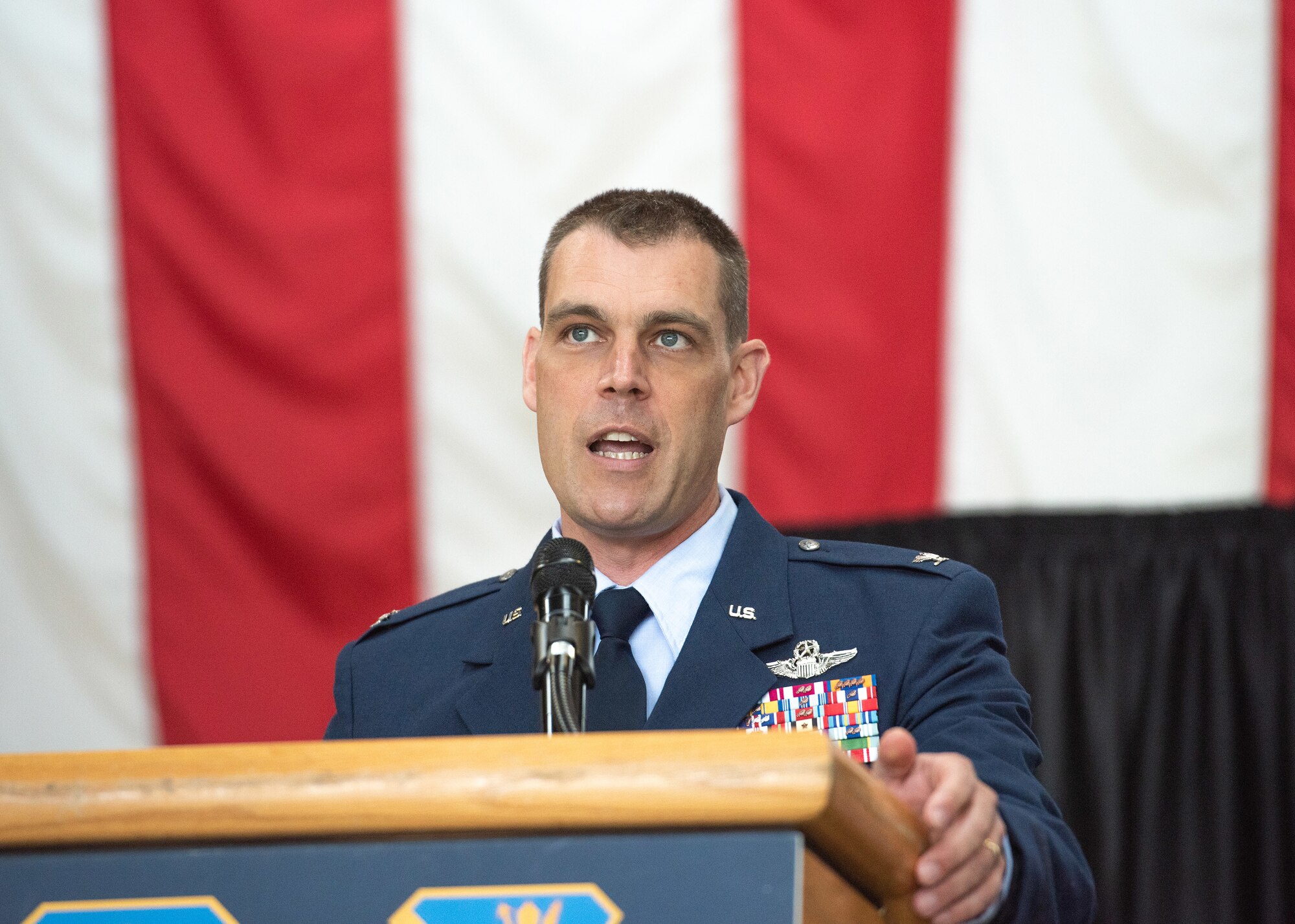 Col. Campbell assumes command of the 374th AW