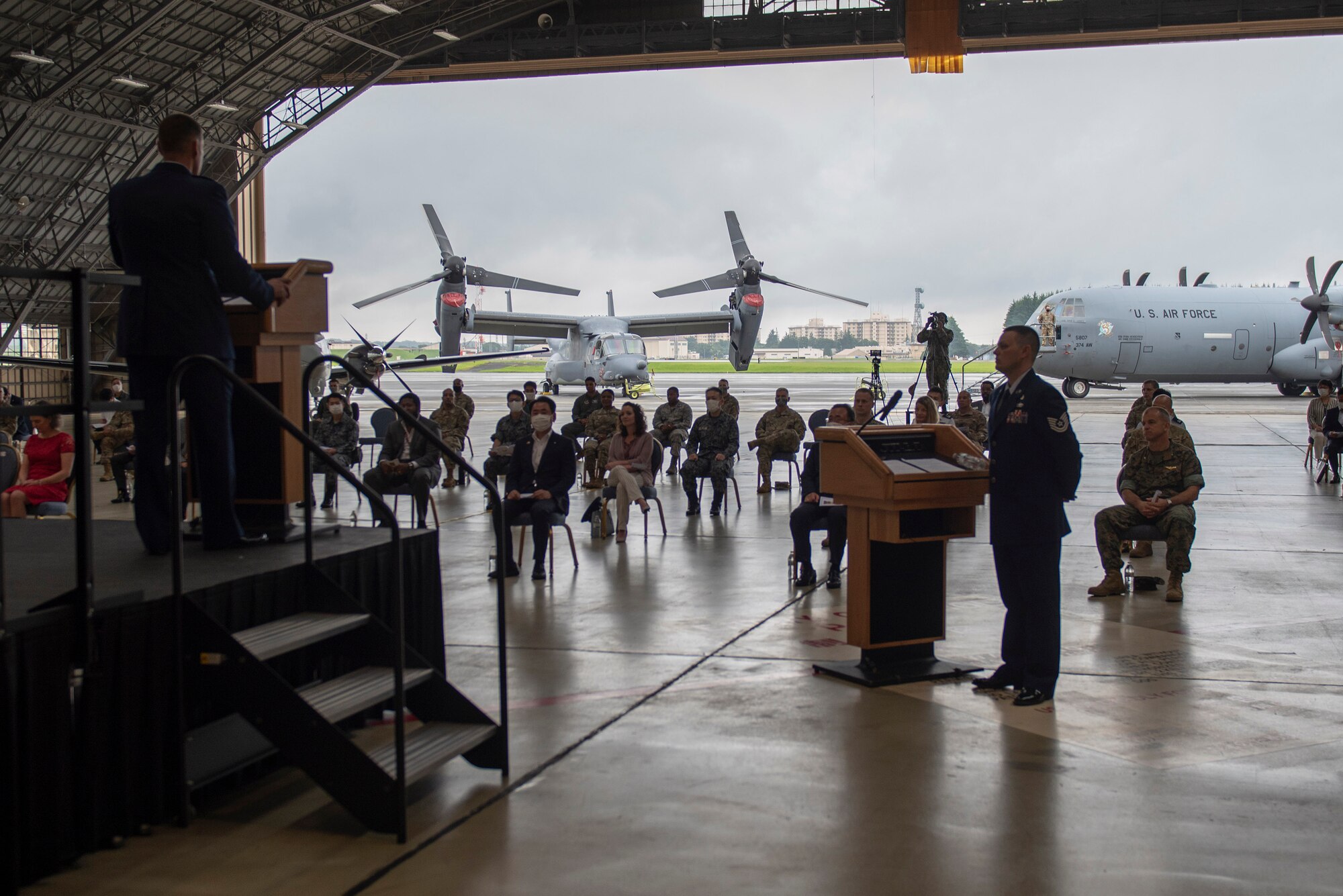 Col. Campbell assumes command of the 374th AW