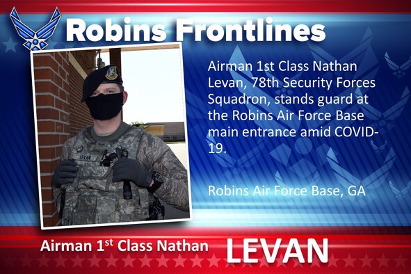 Robins Frontlines: Airman 1st Class Nathan Levan