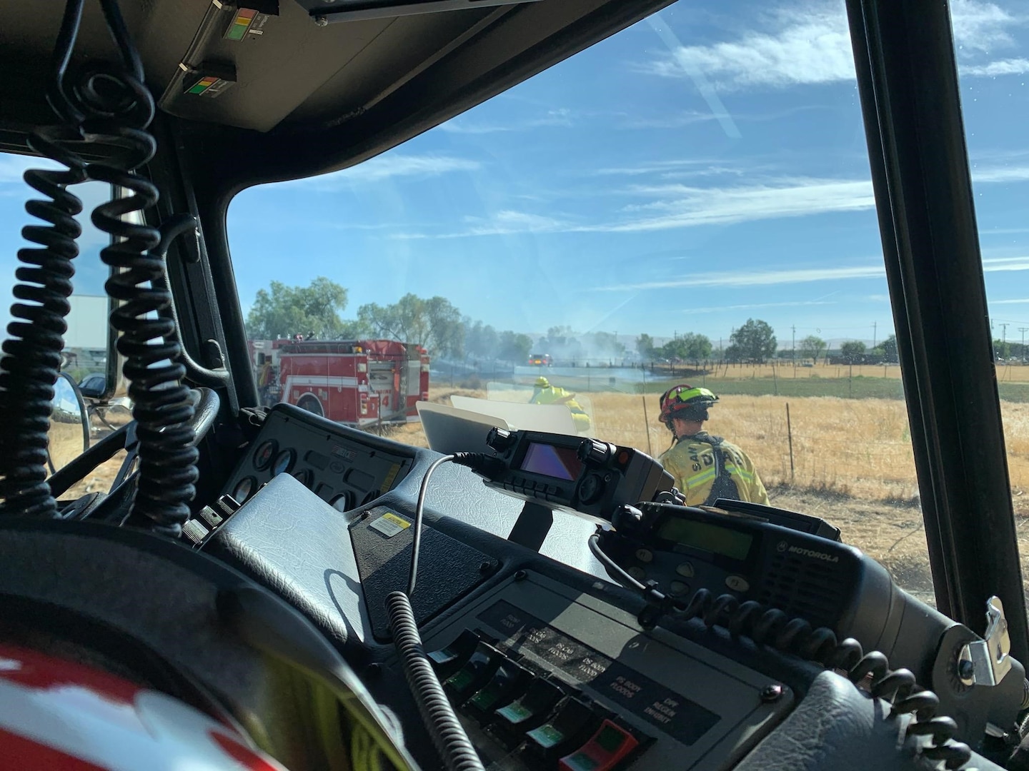 DLA Distribution San Joaquin firefighters assist in mutual aid to the city of Tracy