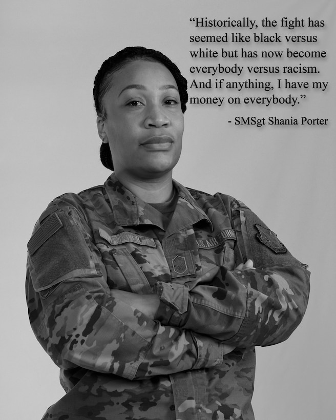 "Historically, the fight has seemed like black versus white but has now become everybody versus racism. And if anything, I have my money on everybody.”