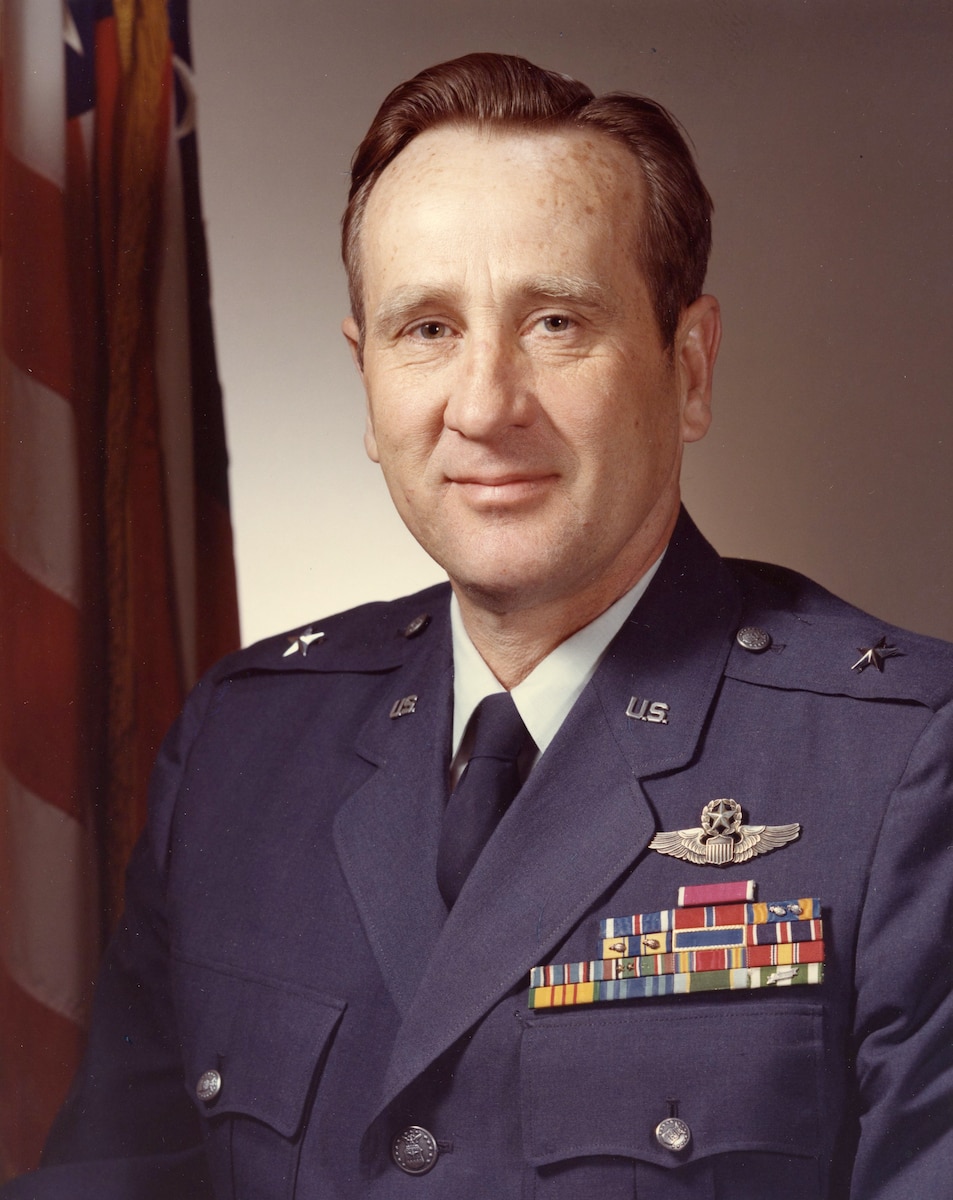 This is the official portrait of Brigadier General Clifford Schoeffle